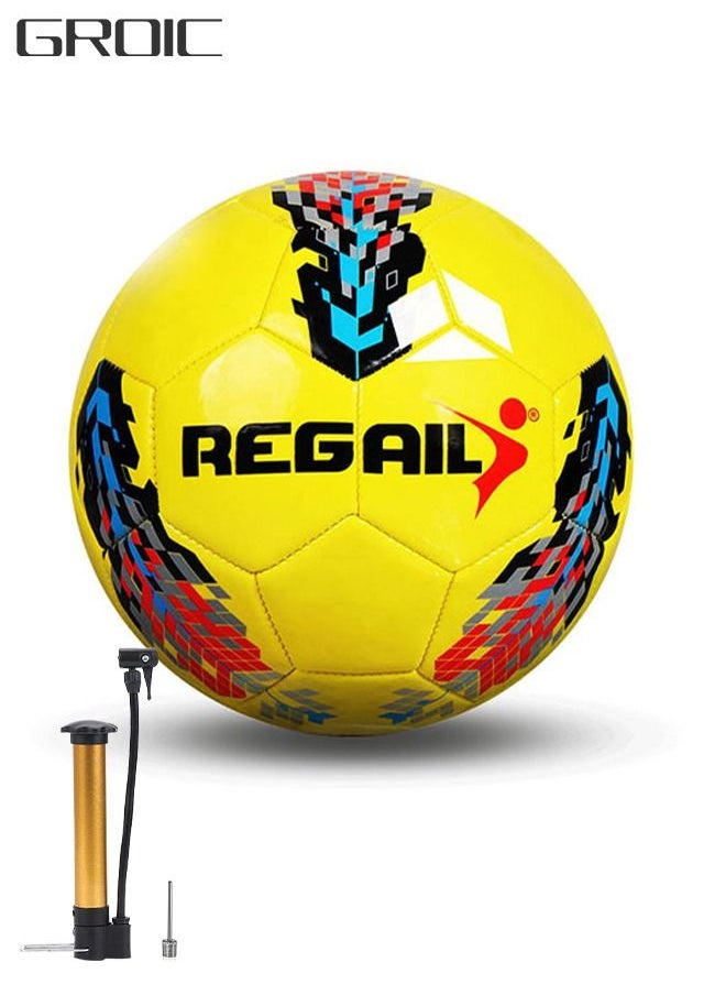 GROIC Soccer Ball Size 5 for Youth and Adult Official Size Wear-Resisting Football  - Image 1