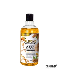 DR.MEINAIER Almond Body Serum Plus L-Glutathlone,98% Intensive Aha Almond Extract,Brightening Skin Tone 500ml  - Image 1