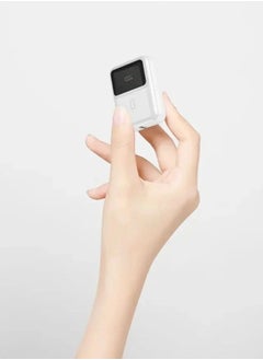 VOTWO Smallest Mini Power Bank Battery from Foto Company with a capacity of 10,000 2 ports white  - Image 3