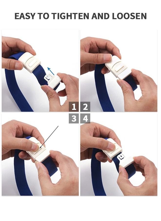 GROIC 4-Pack Emergency Tourniquet, Adjustable Tourniquets Medical Emergency First Aid Quick Release Tourniquet with Buckle, Outdoor Snap-Type Emergency Buckle Band  - Image 5