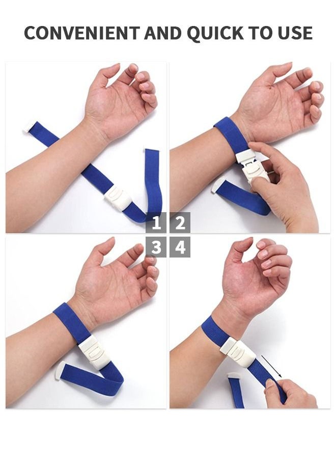 GROIC 4-Pack Emergency Tourniquet, Adjustable Tourniquets Medical Emergency First Aid Quick Release Tourniquet with Buckle, Outdoor Snap-Type Emergency Buckle Band  - Image 4