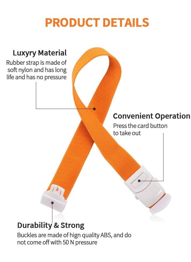 GROIC 4-Pack Emergency Tourniquet, Adjustable Tourniquets Medical Emergency First Aid Quick Release Tourniquet with Buckle, Outdoor Snap-Type Emergency Buckle Band  - Image 3
