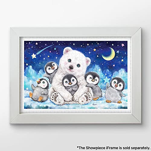 Pintoo Jigsaw Puzzles 600 Piece for Adults Kayomi Polar Bear and Penguins Easy Storage Snug Interlocking Plastic Puzzle No Glue Required H3038 - Image 5