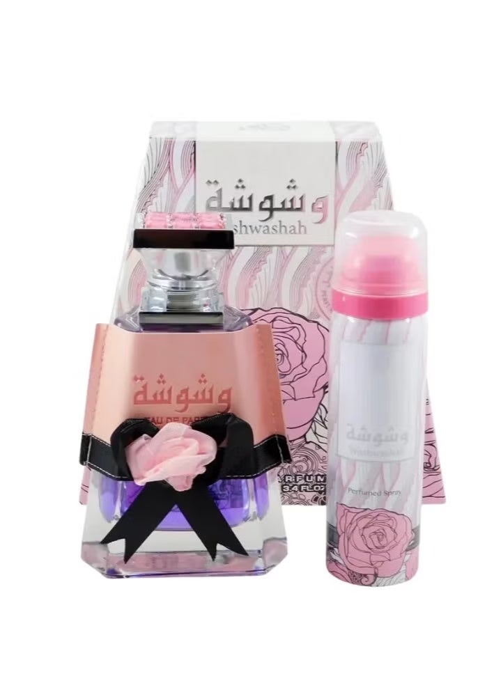 لطافة Washwasha Eau de Parfum 100ml + Spray for Women 100ml