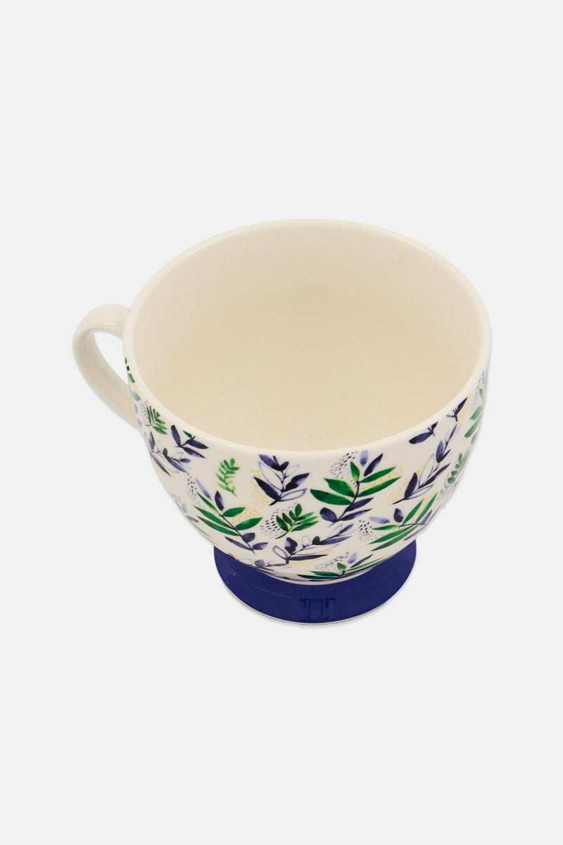 KitchenCraft Ceramic Floral Pattern Mug 400 ml, Multicolor - Image 2