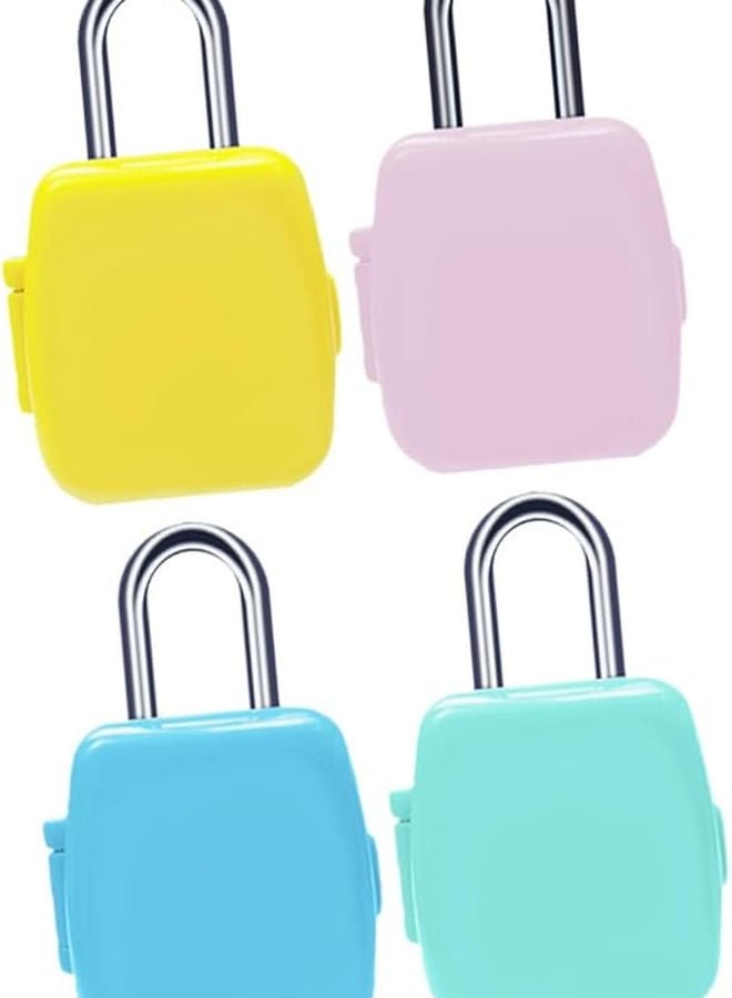 4 قطع أقفاص دلو كرتونية مقاومة للماء للأمتازة درج خزانة مذكرات ألوان عشوائية - Image 2