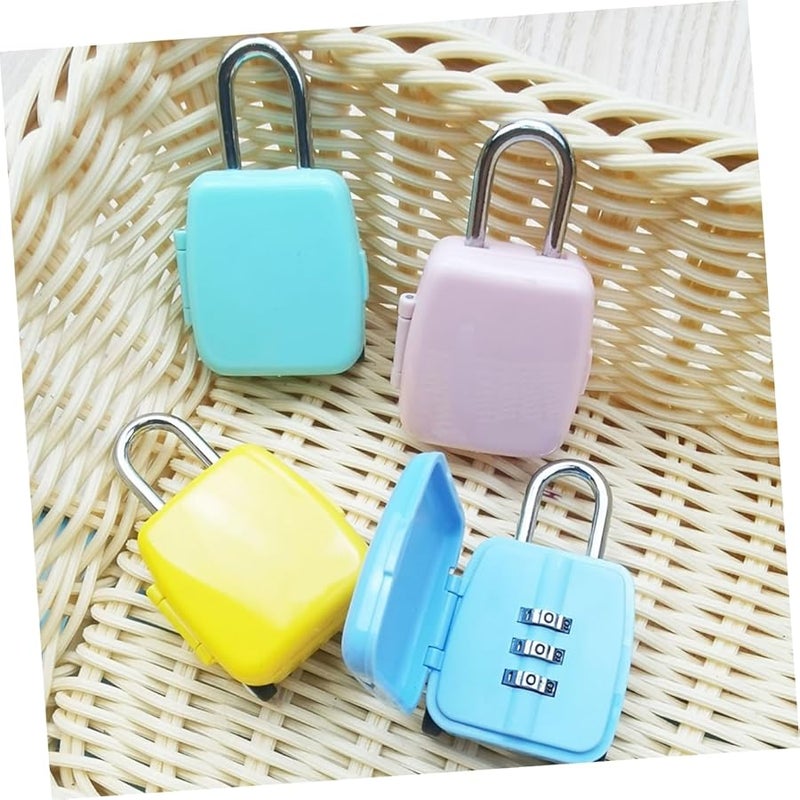 4 قطع أقفاص دلو كرتونية مقاومة للماء للأمتازة درج خزانة مذكرات ألوان عشوائية - Image 5