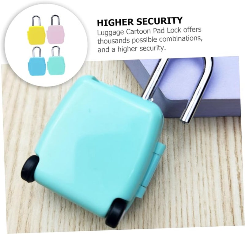 4 قطع أقفاص دلو كرتونية مقاومة للماء للأمتازة درج خزانة مذكرات ألوان عشوائية - Image 4