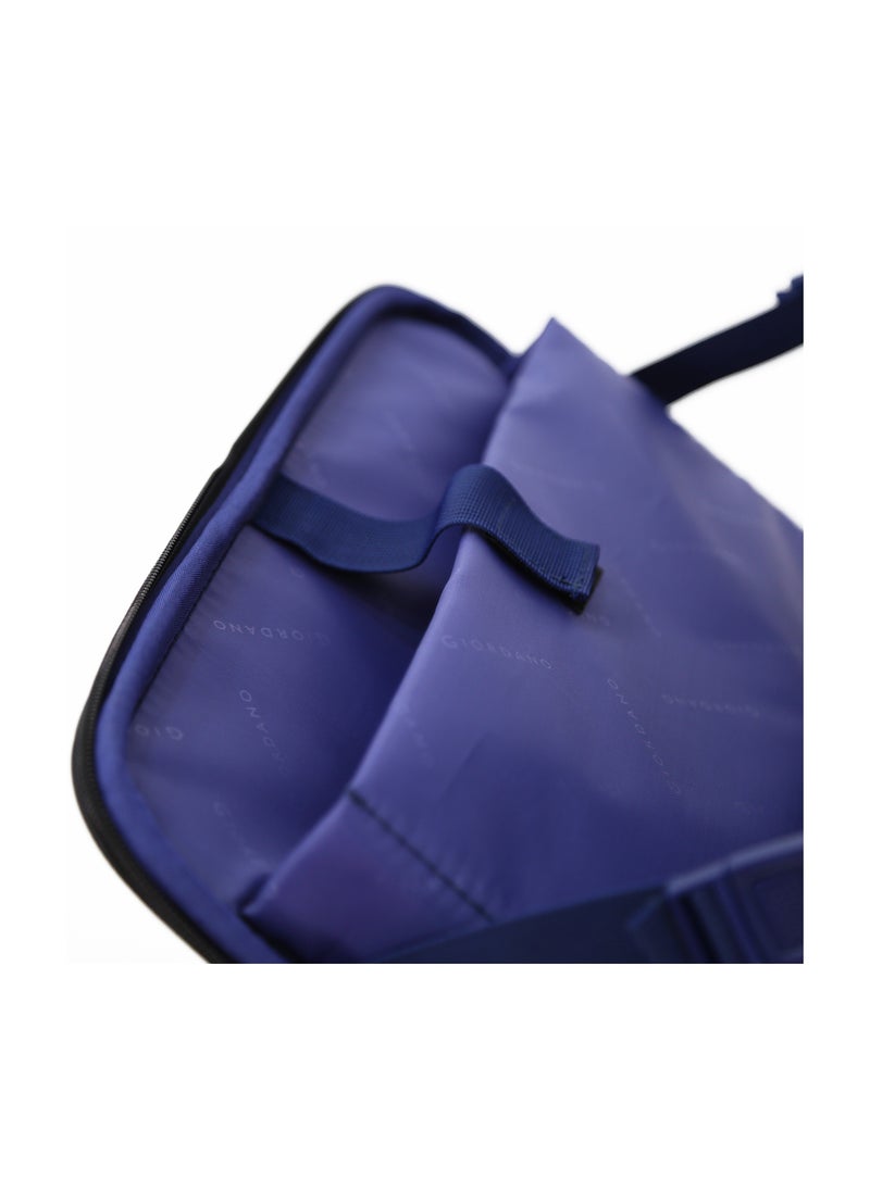 GIORDANO Giordano Softside Double Spinner Wheel Luggage Trolley Bag 17.5 inch Cabin Size  - Image 4