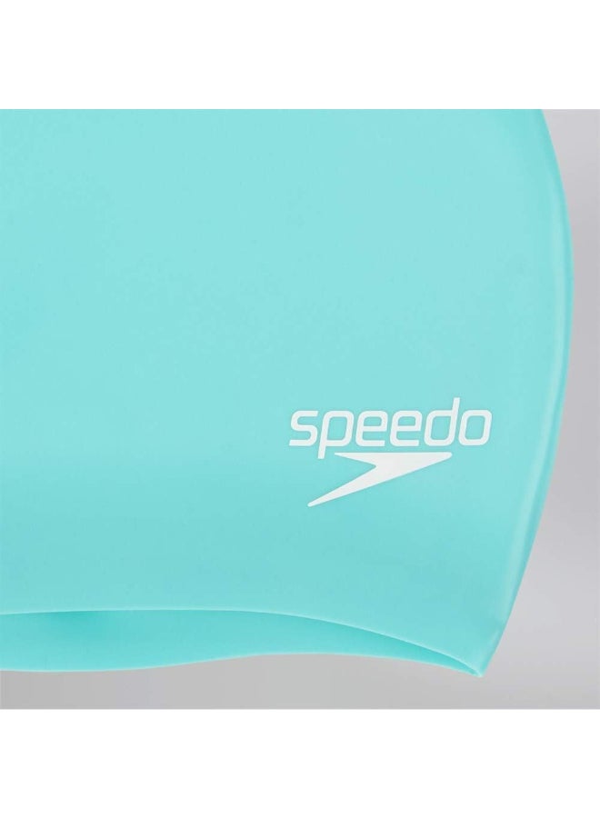 Speedo Speedo Long Hair Swim Cap - Comfortable Fit, Hydrodynamic Design, Waterproof Hat - Premium Swimming Hats for Performance, Durability and Everyday Use - Image 2