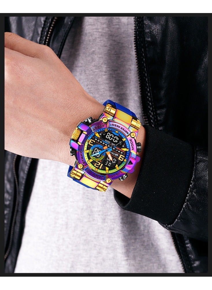 STRYVE New Sporty Colorful Luminous Digital Multifunctional Student Watch - Image 3