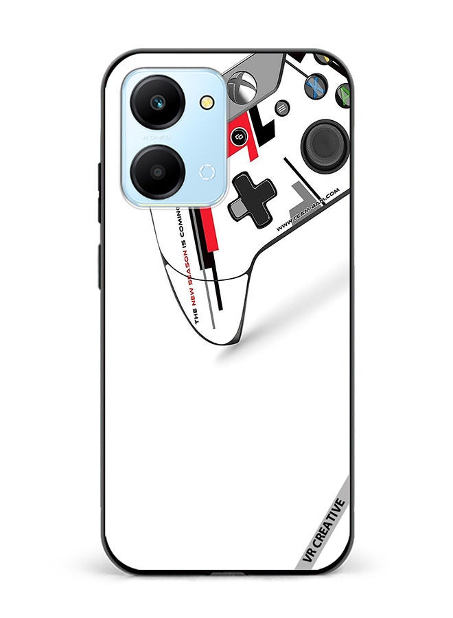 VR CREATIVE Protective Case Cover For Honor Play7T Retro Gaming Controller Design Multicolour - Image 1
