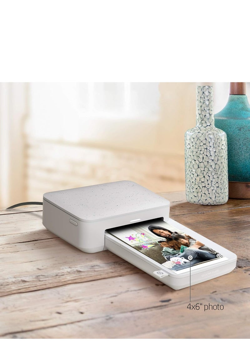 HP Sprocket Studio 4x6” Instant Photo Printer – Print Photos from Your iOS, Android Devices & Social Media