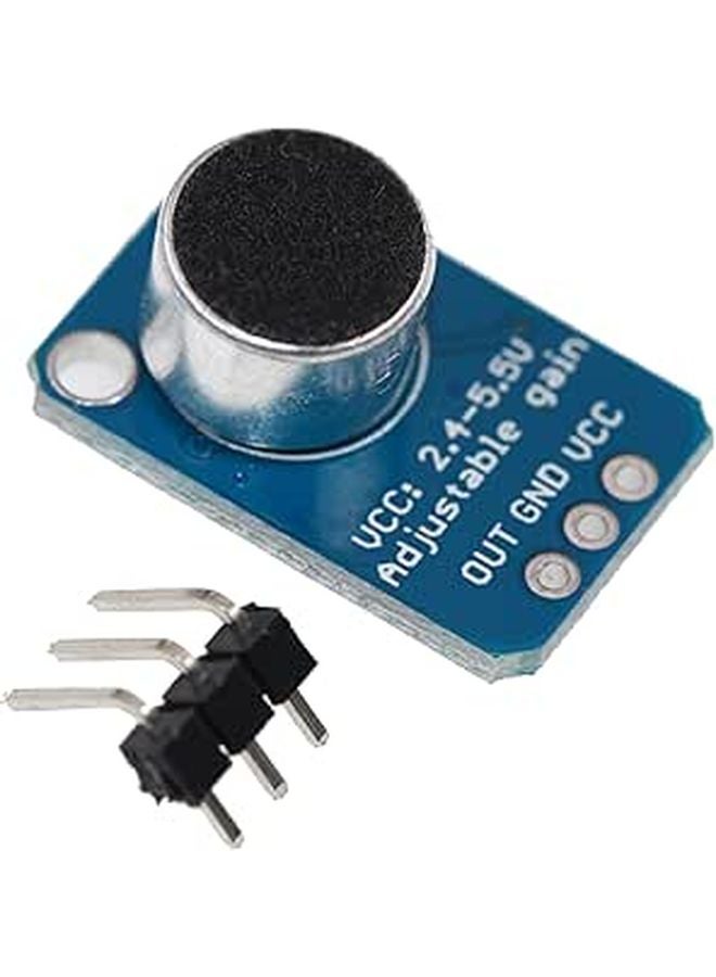 MAX4466 Electret Microphone Amplifier Module 2x2cm High Fidelity Audio Preamplifier for Recording - Image 1