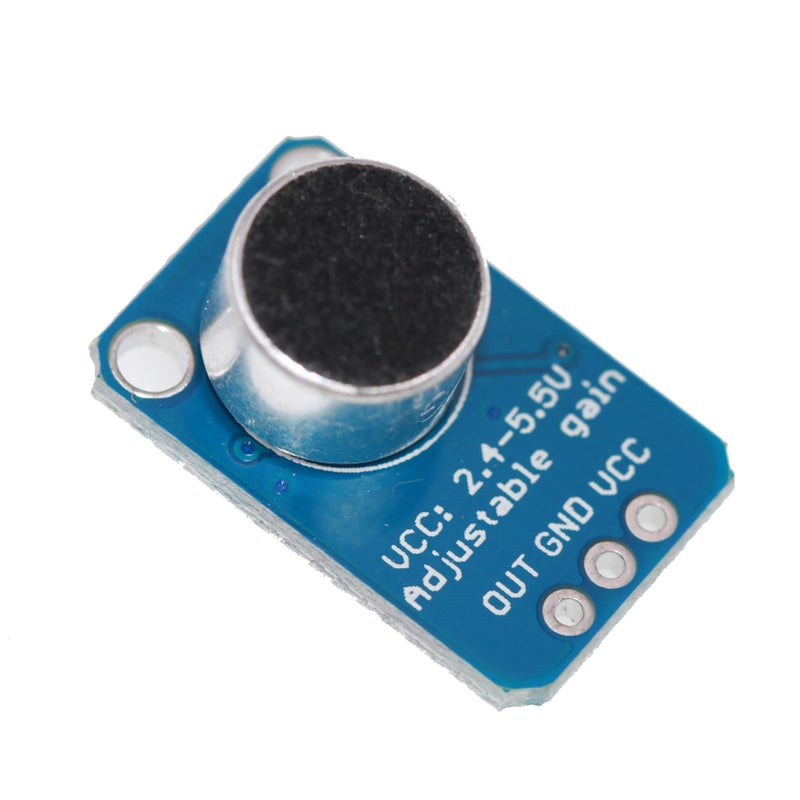 MAX4466 Electret Microphone Amplifier Module 2x2cm High Fidelity Audio Preamplifier for Recording - Image 5