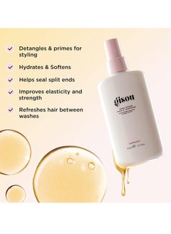 Gisou Gisou Honey Infused Leave-In Conditioner, a Lightweight Conditioning Hair Spray, Hair Moisturizer and Hair Detangler, Frizz Control, Softens and Protects Against UV Damage (5.1 fl oz)  - Image 2