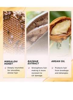 Gisou Gisou Honey Infused Leave-In Conditioner, a Lightweight Conditioning Hair Spray, Hair Moisturizer and Hair Detangler, Frizz Control, Softens and Protects Against UV Damage (5.1 fl oz)  - Image 4