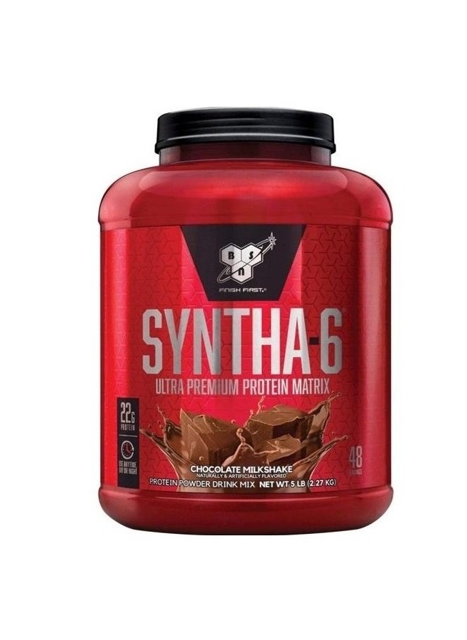 Syntha 6 Ultra Premium Protein Matrix Chocolate  Milkshake 48 Servings  5lb