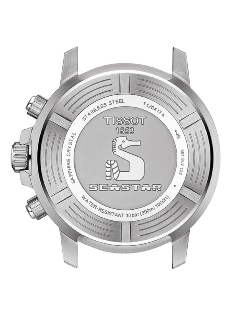 Tissot Seastar GTS QTZ CHR SS BK IND
