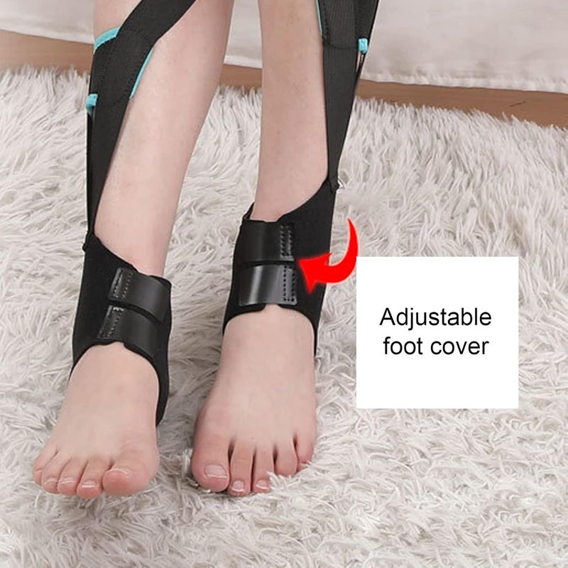 woobles Leg Shape Corrector Strap, 3 Sizes Soft High Elasticity Leg Straighten Beauty O X Type Leg Correction Belt for Adults Women and Men(M) M - Image 4