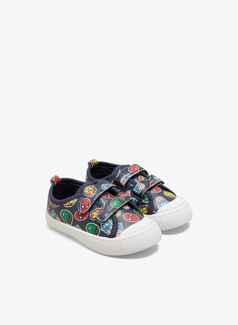 ماتلان Navy Marvel Double Strap Trainers