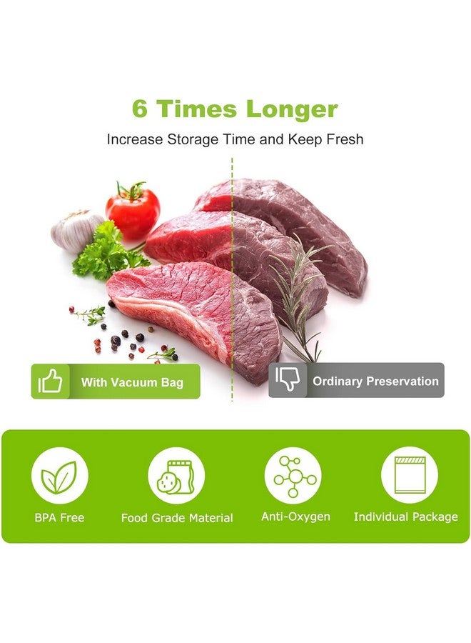 Bonsenkitchen [2025 New] Bonsenkitchen 8” x 150’ Vacuum Sealer Bags Rolls with Cutter for Food Storage, Commercial Grade, BPA Free, Great for Meal Prep and Sous Vide Cooking - Image 5