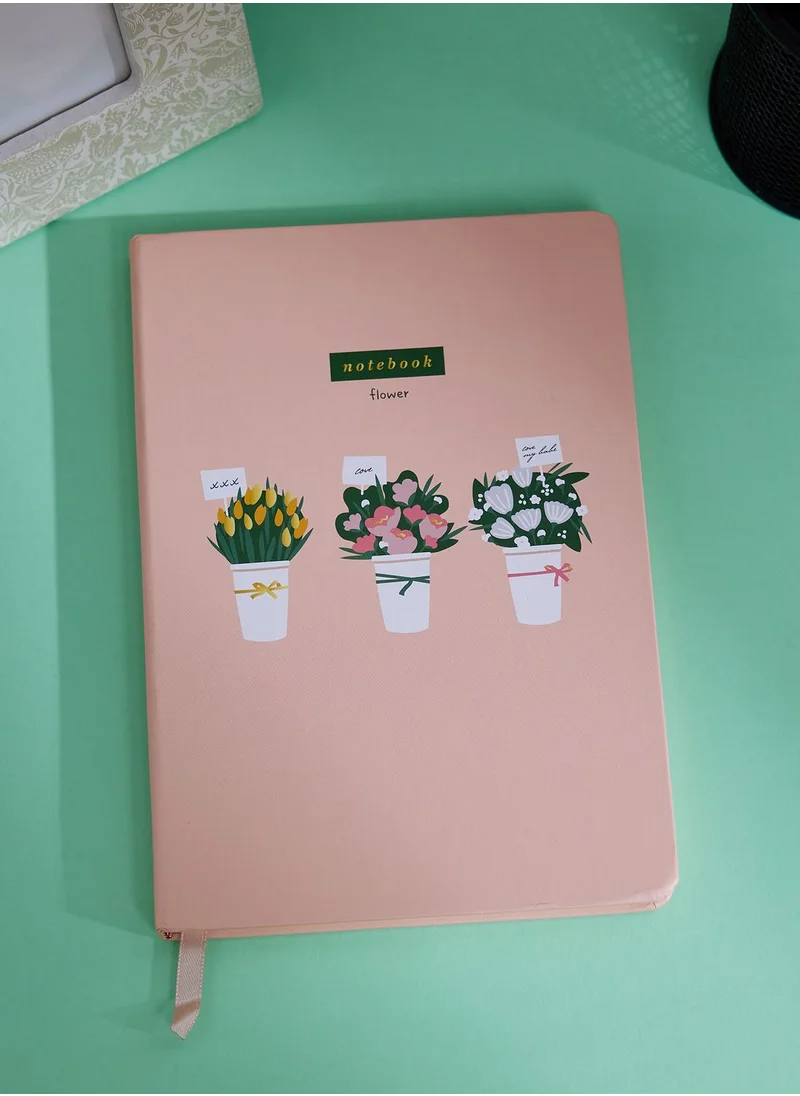 Back to school kit A5 Floral Notebook