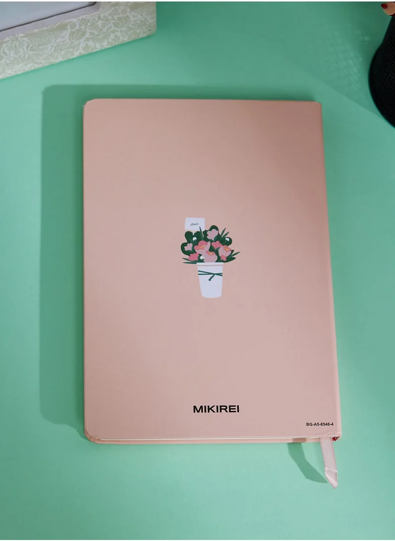 Back to school kit A5 Floral Notebook