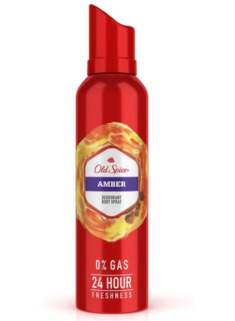 Old Spice amber deodorant spray 140 ml