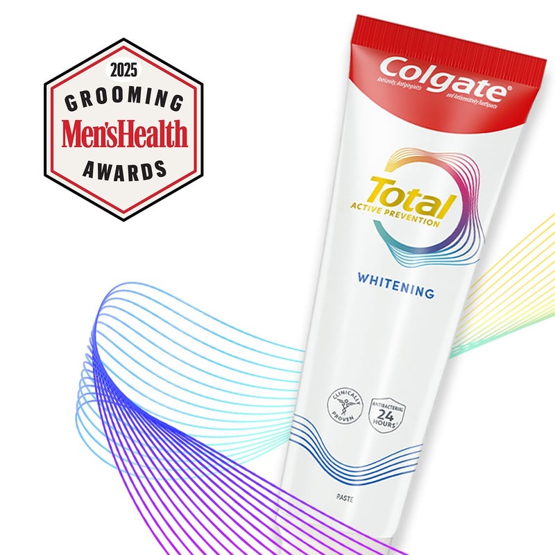 Colgate Total Whitening Toothpaste Paste, 5.1 oz, 4 Pack, Fluoride, Antibacterial, for Plaque, Gingivitis, Sensitivity, Stain Removal, Clinically Proven, Mint, Teeth Whitening, Stannous Fluoride - Image 3