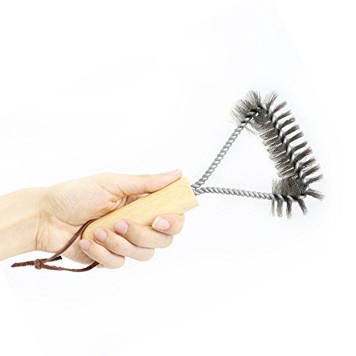 INFRAOVENS Air Fryer Grill Brush Stainless Steel Accessory Cleaner for Racks Compatible with Philips, Ninja Foodi, Chefman, Power Airfryer, Secura, Black Decker, GoWise, Emerald +More - 8 inch - Image 4