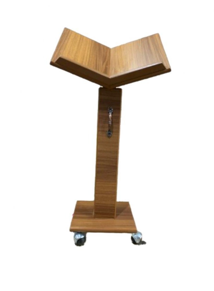 فيرونا حامل القران الكريم / حامل مصحف خشبي بنى الارتفاع قابل للتعديل