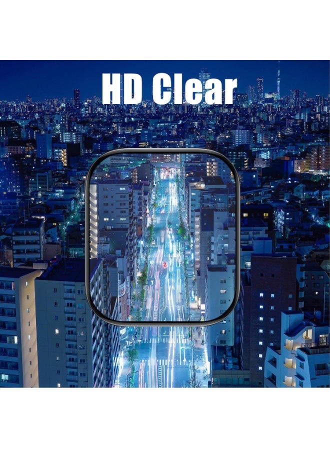 Yunpy 2 Pcs Full Coverage Screen Protector for Huawei Watch Fit 5 Pro, 3D Curved Tempered Glass, Anti-Scratch, HD Clear, Touch Sensitive, Bubble-Free Protective Film for Huawei Watch Fit 5 Pro Smart Watch - Image 5