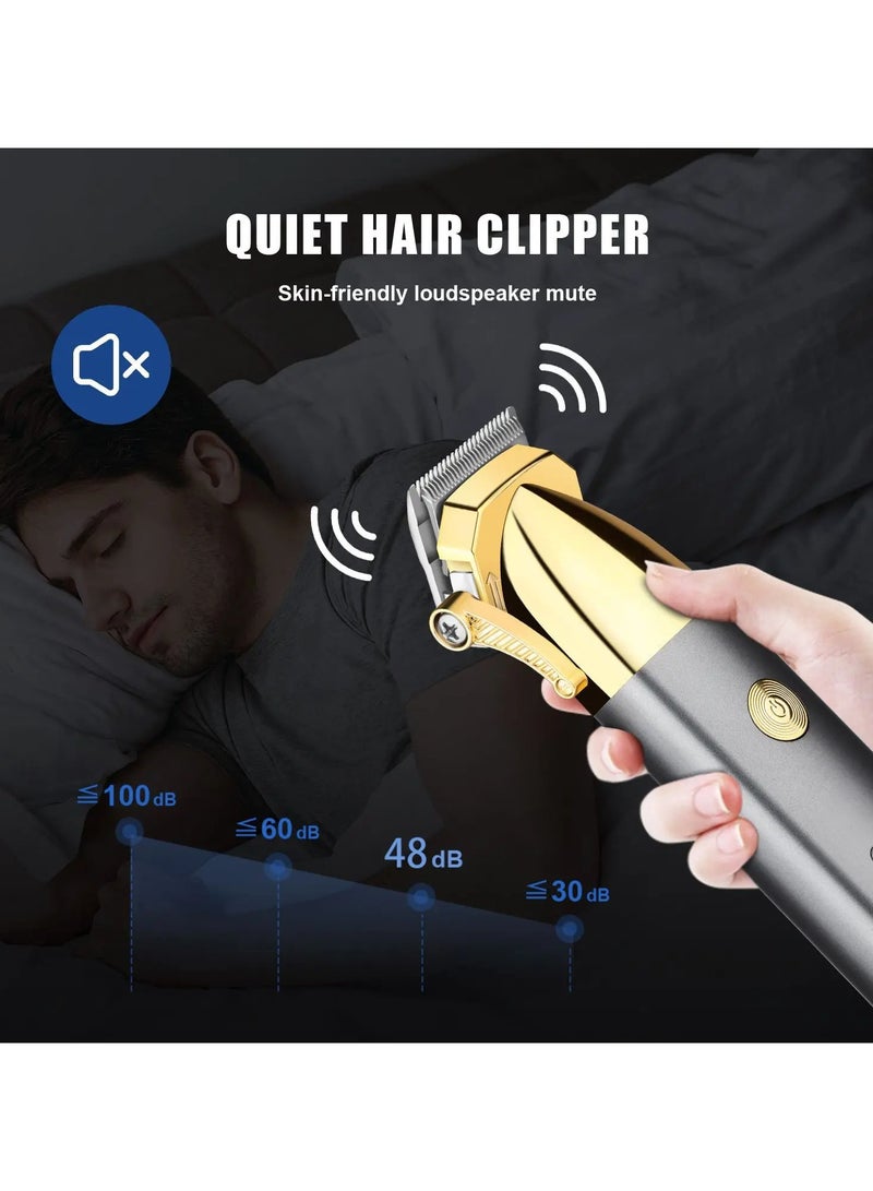 AROAQ Professional Hair Clipper Wireless Rechargeable Hair Trimmer for Beard Mustache Body Under Arms Precision Hair Cutting Machine - Image 4