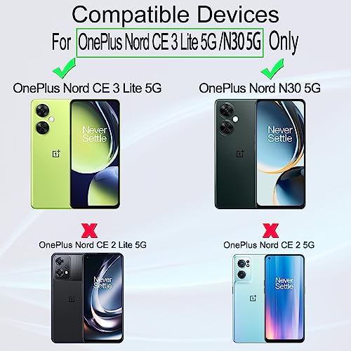 Ibywind 2 Pack Screen Protector for OnePlus Nord N30 5GOnePlus Nord CE 3 Lite 5G 6721PC Camera Len Protector1PC Back Film9H Tempered GlassHD ClearScratch ResistantBubble FreeEasy Install - Image 3