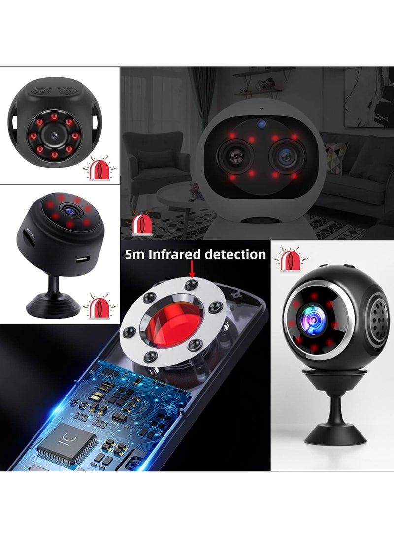 GNAFOTU Hidden Camera Detector,Portable GPS Finder, Anti Spy Wireless Signal Scanner, Infrared Camera Detector, Listening Device Detector for Home, Office, Travel, Car - Image 2
