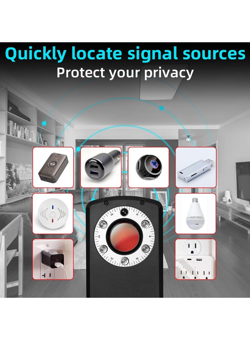 GNAFOTU Hidden Camera Detector,Portable GPS Finder, Anti Spy Wireless Signal Scanner, Infrared Camera Detector, Listening Device Detector for Home, Office, Travel, Car - Image 4