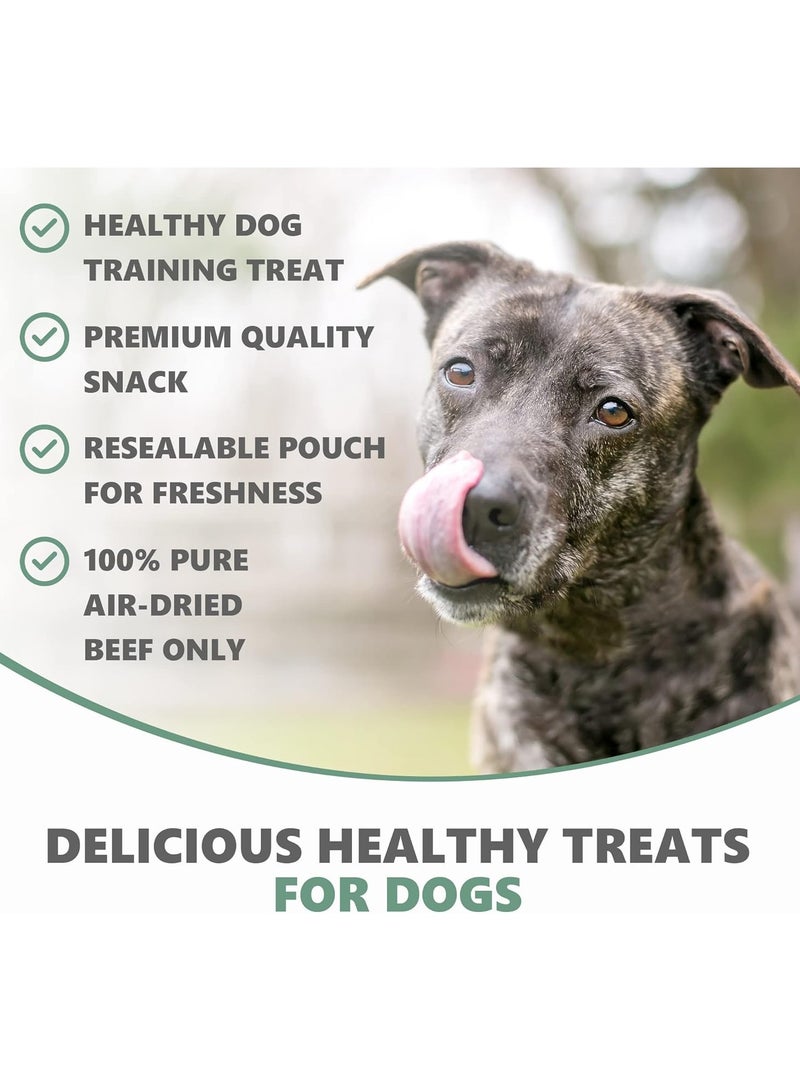 Pets Purest Dog Treats Beef Strips UK 100 percent Natural Air Dried Chews for Dogs Puppy and Senior Pure Healthy Hypoallergenic Grain Gluten and Lactose Free Raw Pet Food Sticks 100g - Image 5