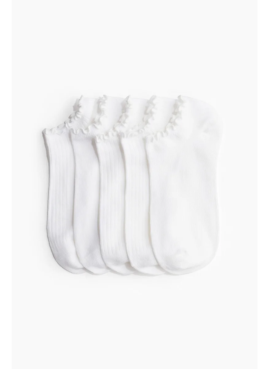 اتش اند ام 5-Pack Shaftless Socks