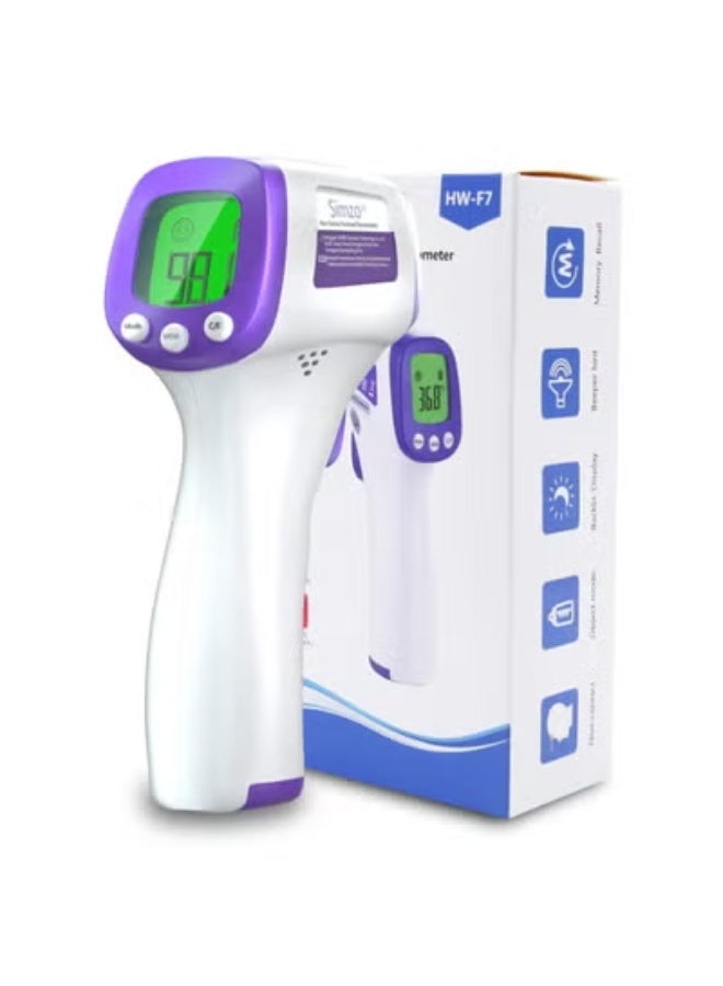 Non-Contact Infrared Forehead Thermometer – Digital Body Temperature Reader for Kids & Adults with Fast Accurate LCD Display, No-Touch Measurement - Image 5