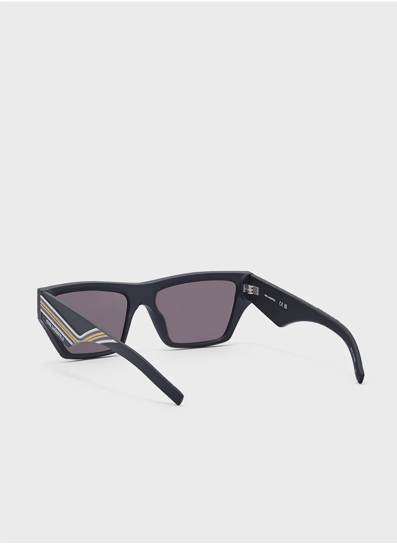 Karl Lagerfeld Modified Rectangle Sunglasses