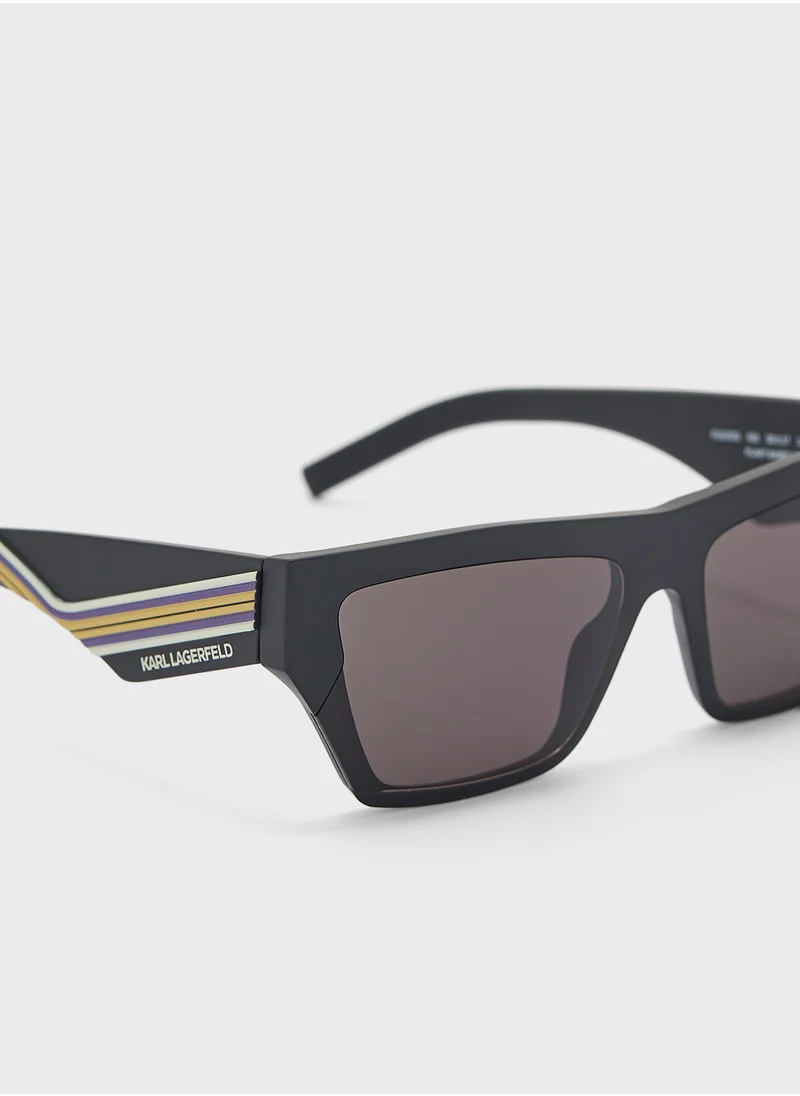 Karl Lagerfeld Modified Rectangle Sunglasses
