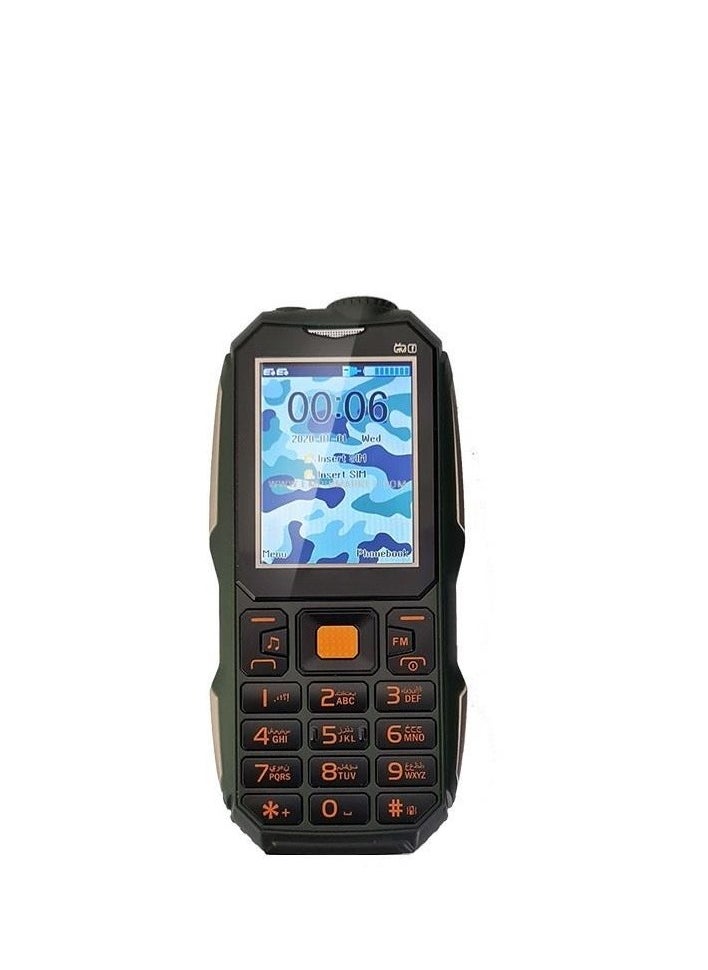 10,000mAh 4 SIM Card Phone Beyond the 3 in 1 Mobile Experience Equipped with LED Light and a Super Bright Flashlight.