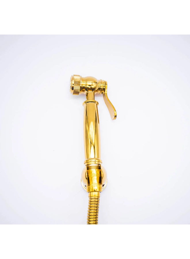 رونا Rona شطاف ذهبي لامع للمرحاض رشاش شطاف يدوي للحمام بخاخ نظافة شخصية عالي الجودة - Image 1