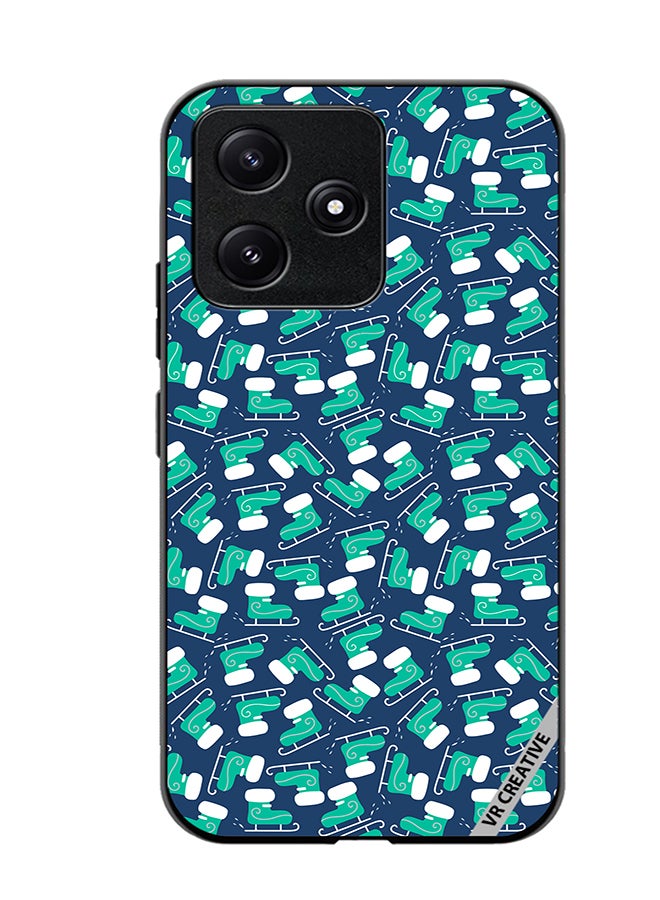 VR CREATIVE Protective Case Cover For Xiaomi Poco M6 Pro 5G Mix Pattern Design Multicolour - Image 1