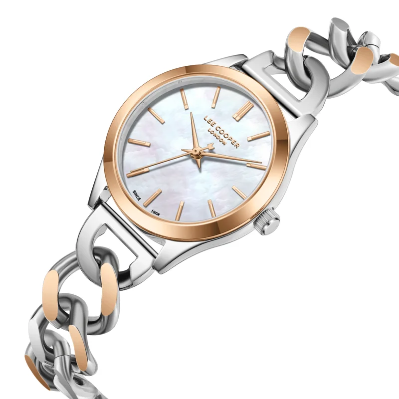 لي كوبر Women's Metal Analog Watch LC08291.520 - 42.5 mm