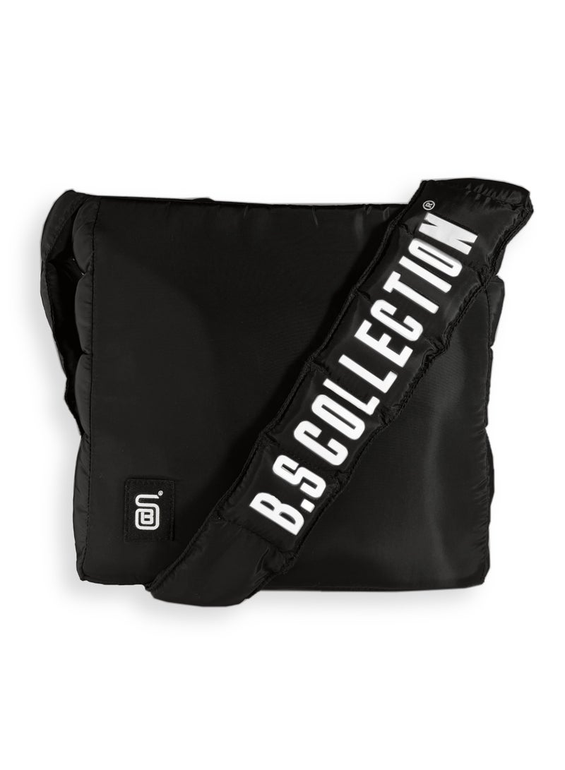 B.S COLLECTION Women Shoulder Bag Waterproof Casual Casual Capacity College Daypack Lightweight Black - Image 1