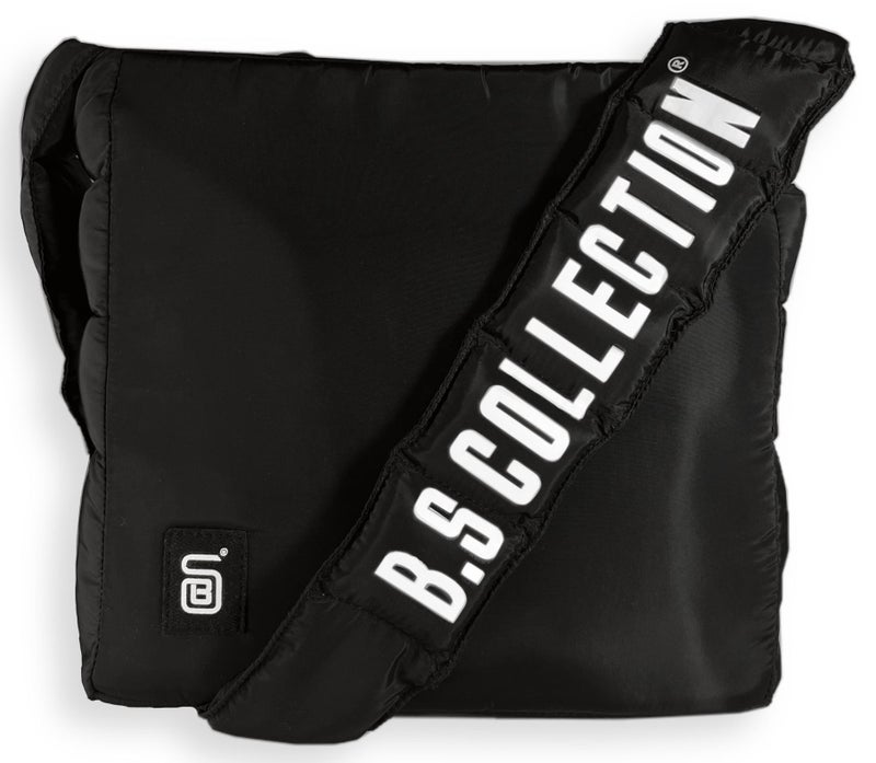 B.S COLLECTION Women Shoulder Bag Waterproof Casual Casual Capacity College Daypack Lightweight Black - Image 1