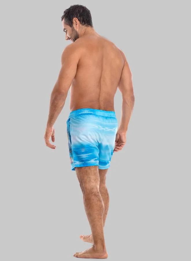 Just Nature Ocean Town Swim Shorts Ocean Town for Men | Best Price UAE