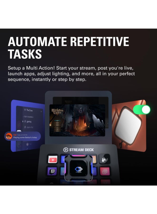 إلجاتو Elgato Stream Deck MK.2 – وحدة تحكم في الإنتاجية عبر USB - Image 5